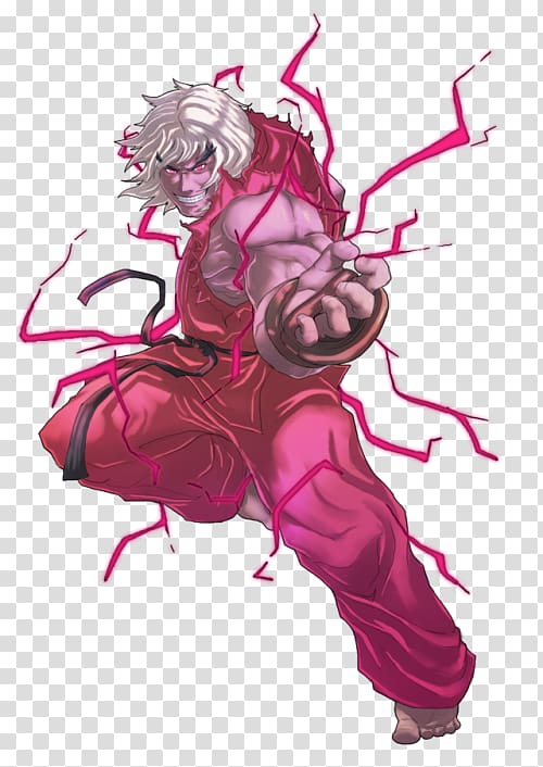 Street Fighter II: The World Warrior Ken Masters Ryu Akuma, others transparent background PNG clipart
