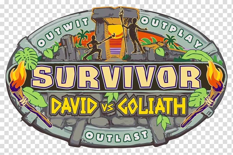 Survivor: Ghost Island Survivor: David vs. Goliath Survivor: Heroes vs. Villains Trust Your Gut Reality television, david and Goliath transparent background PNG clipart