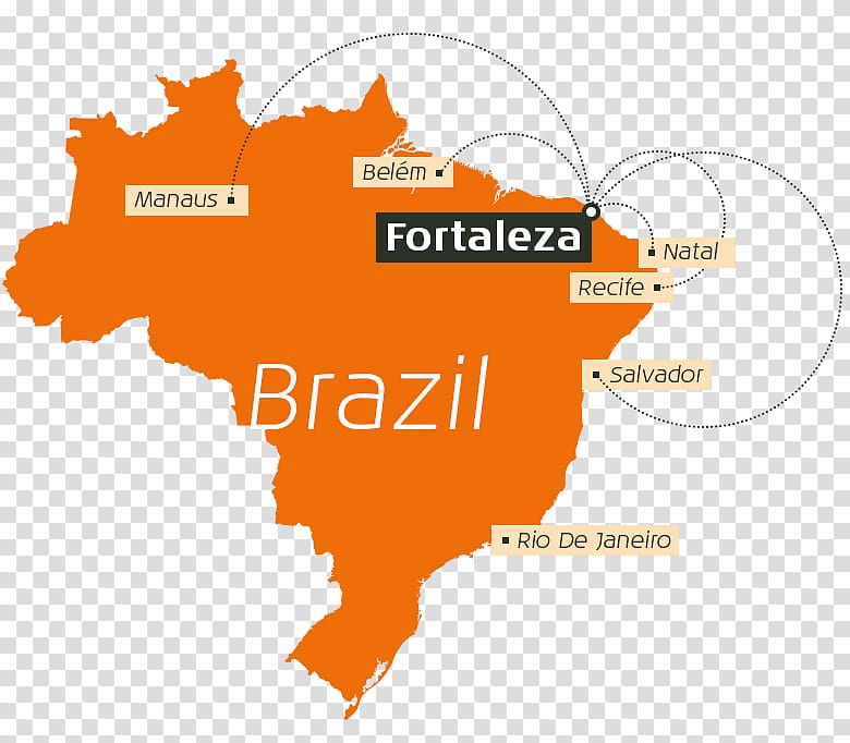Brazil graphics Map Illustration, direct flights brazil transparent background PNG clipart