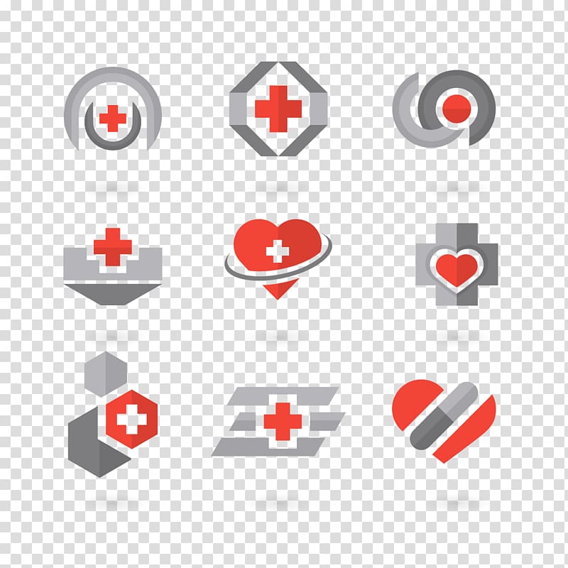 Logo Clinic Health Care, medical LOGO transparent background PNG clipart