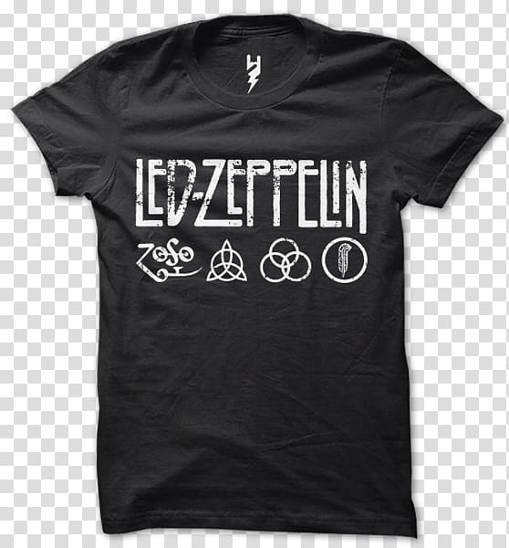 T-shirt Infowars.com Clothing Passform, Led Zeppelin transparent background PNG clipart