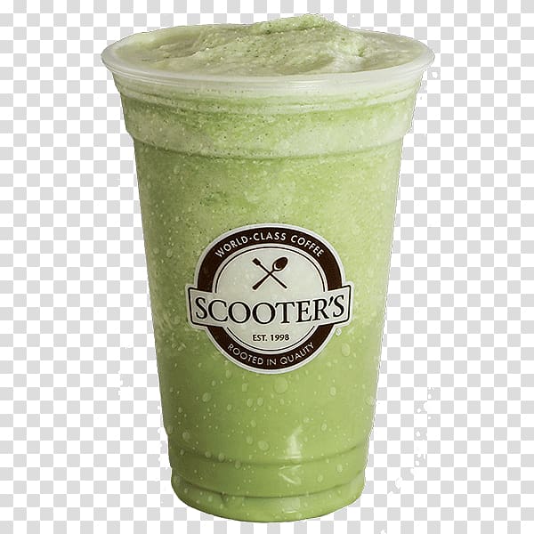 Matcha Health shake Smoothie Scooter’s Coffee Green tea, green tea transparent background PNG clipart
