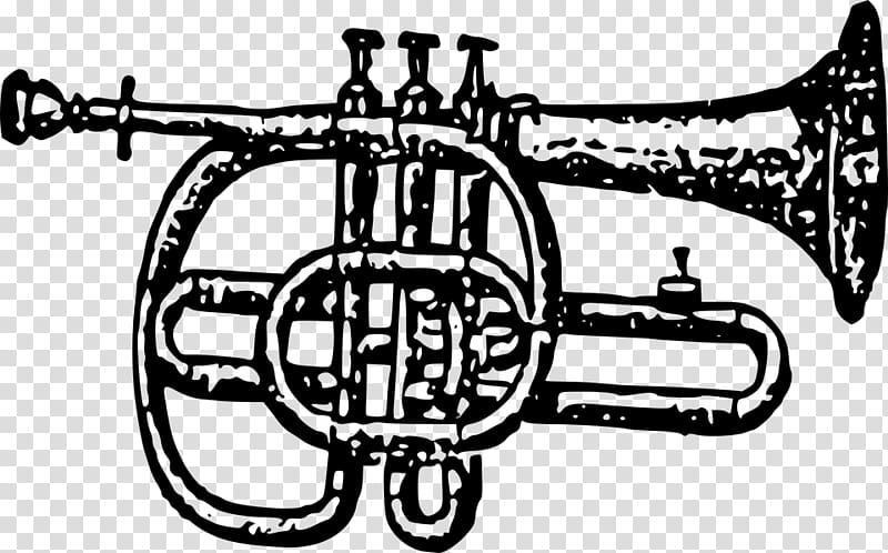 Cornet Trumpet Music, Trumpet transparent background PNG clipart