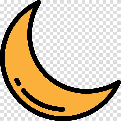 Crescent Computer Icons Moon , blue half moon transparent background PNG clipart