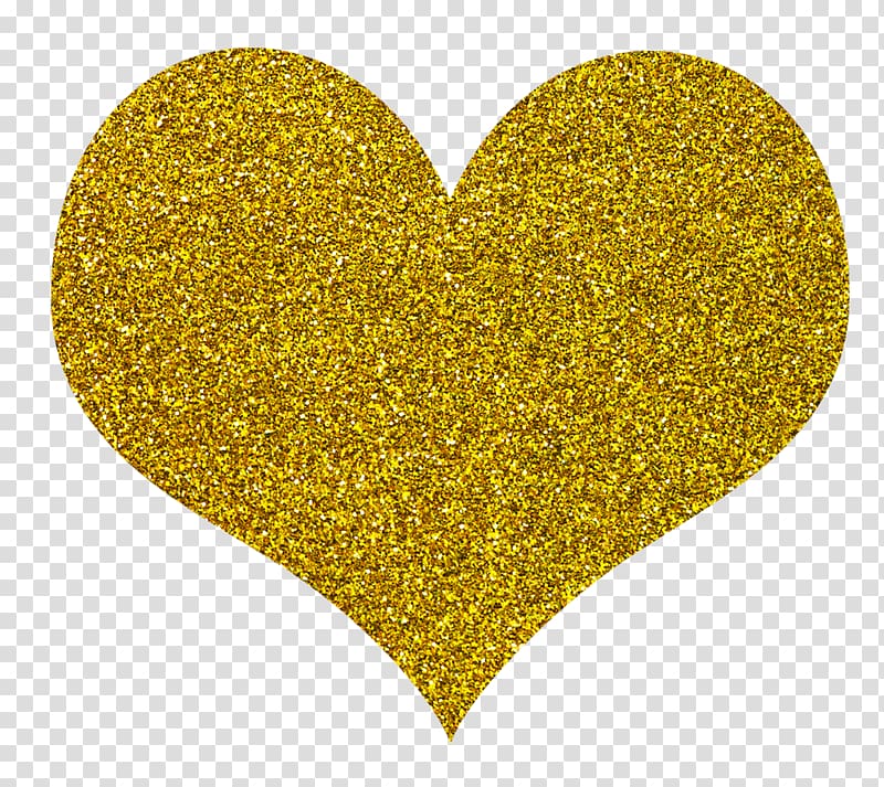 heart-shaped glittered illustration, Goldpreis Glitter, gold heart transparent background PNG clipart