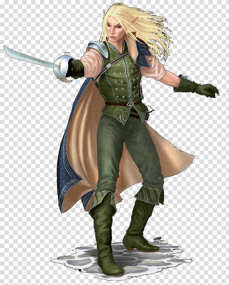 Dungeons & Dragons Pathfinder Roleplaying Game Bard Elf Ranger, Elf transparent background PNG clipart