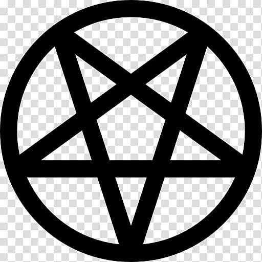 Pentagram Pentacle Satanism Sigil of Baphomet, Satanic transparent background PNG clipart