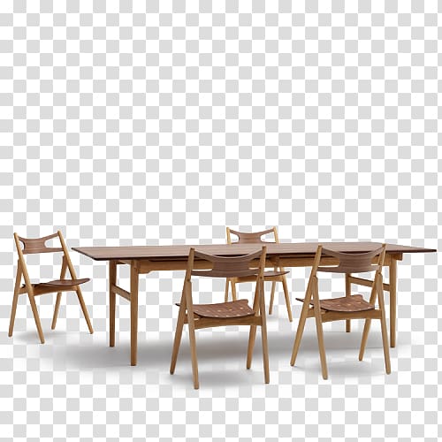 Table Carl Hansen & Søn Matbord Chair Furniture, table transparent background PNG clipart