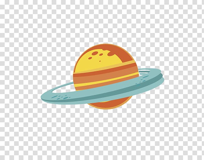 illustration of Saturn, Cartoon Planet, Planet transparent background PNG clipart
