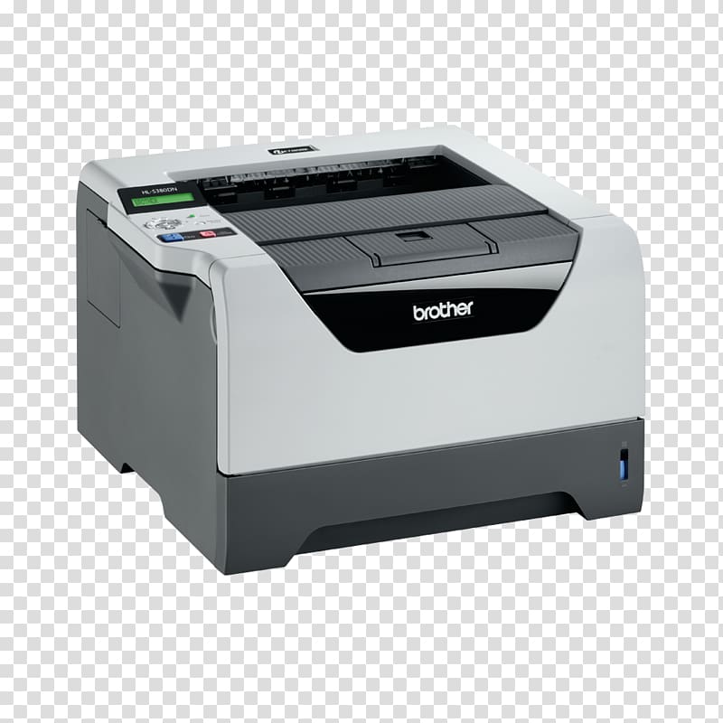 Laser printing Printer Brother Industries Brother HL-5380 Duplex printing, printer transparent background PNG clipart