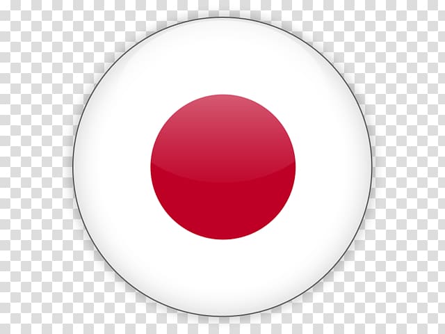 round white and red illustration, Japan Flag Icon transparent background PNG clipart
