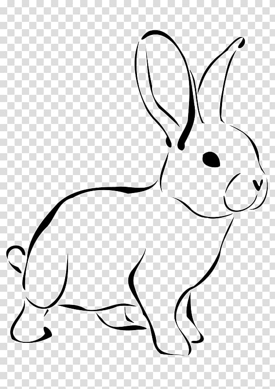 White Rabbit Easter Bunny Hare , Nd transparent background PNG clipart