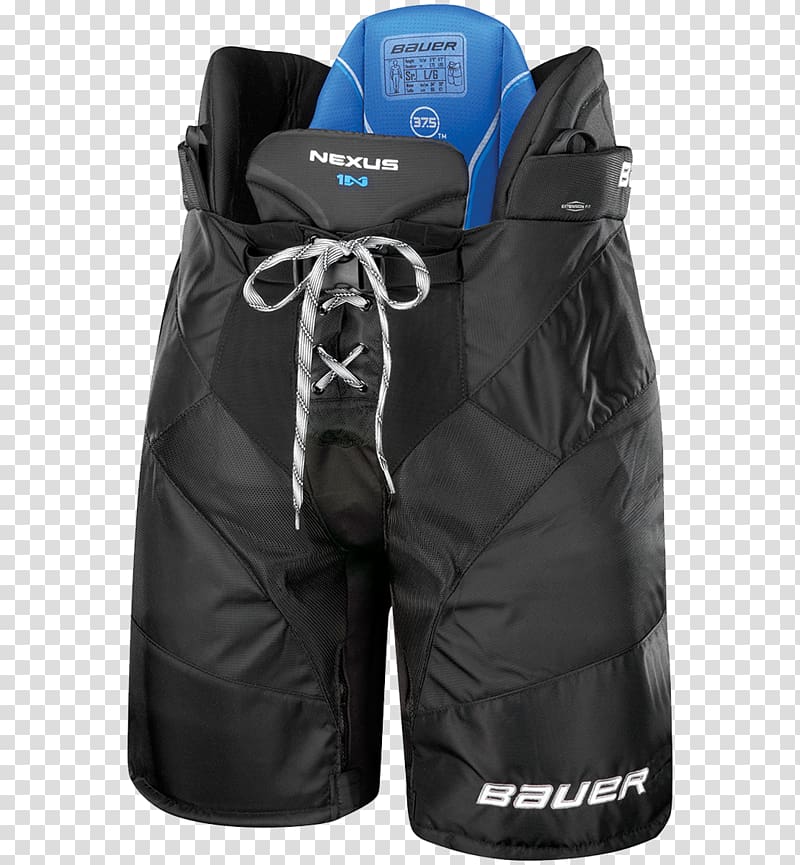 Bauer Hockey Hockey Protective Pants & Ski Shorts Ice hockey Hockey Sticks, hockey transparent background PNG clipart