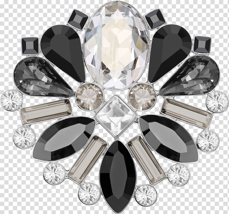 Earring Brooch Swarovski AG Gemstone Jewellery, gemstone transparent background PNG clipart
