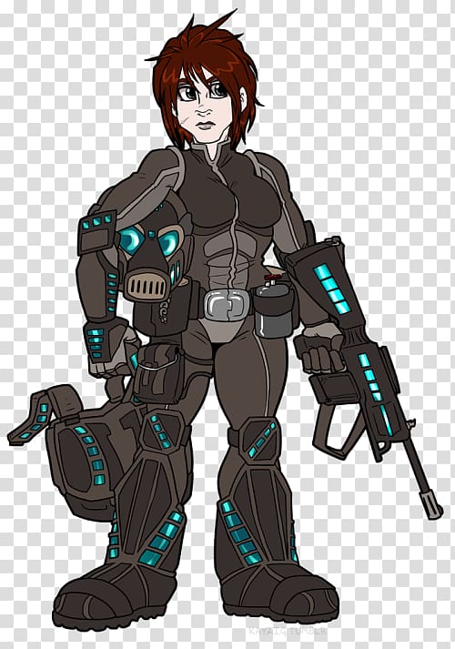 Cartoon Weapon Mercenary Mecha, Shoegaze transparent background PNG clipart