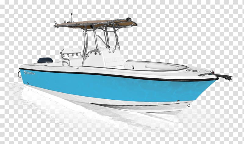 Center console Sailboat Fishing vessel, boat transparent background PNG clipart