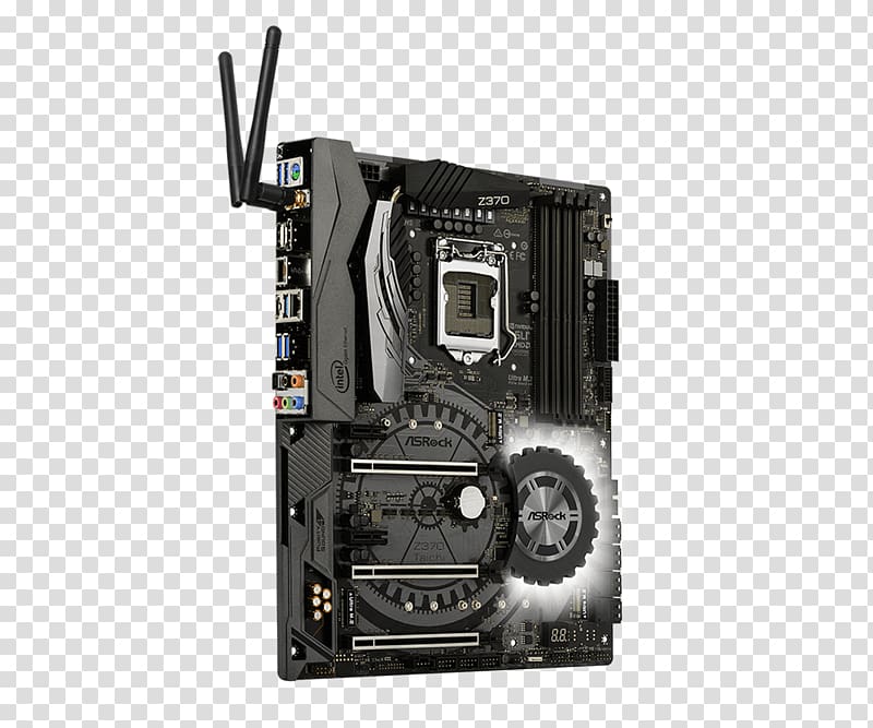 Intel LGA 1151 Motherboard ASRock ATX, intel transparent background PNG clipart