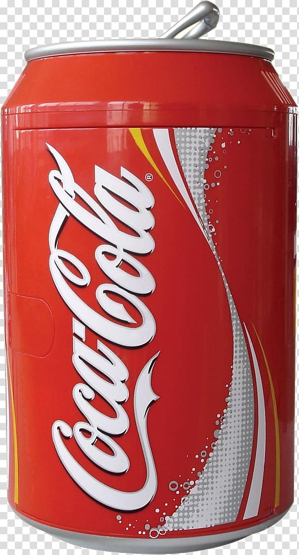 Coca-Cola Soft drink Refrigerator Beverage can, Coca cola can transparent background PNG clipart