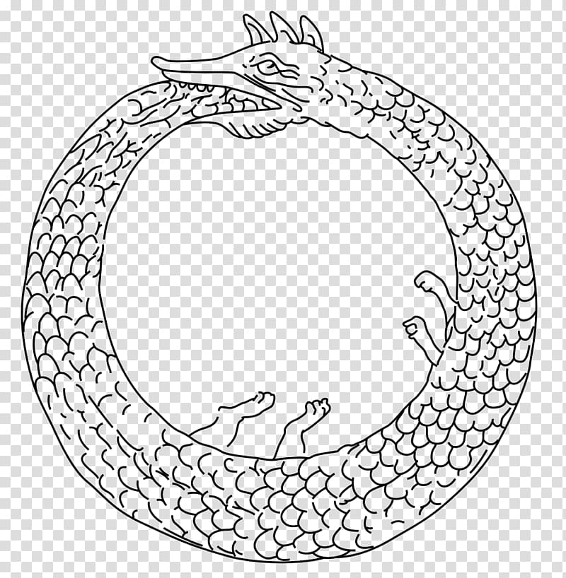 Ouroboros , symbol transparent background PNG clipart