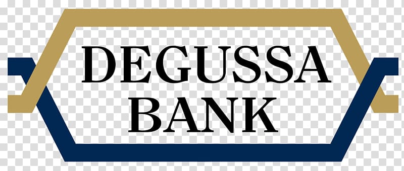 Degussa Bank logo, Degussa Bank Logo transparent background PNG clipart