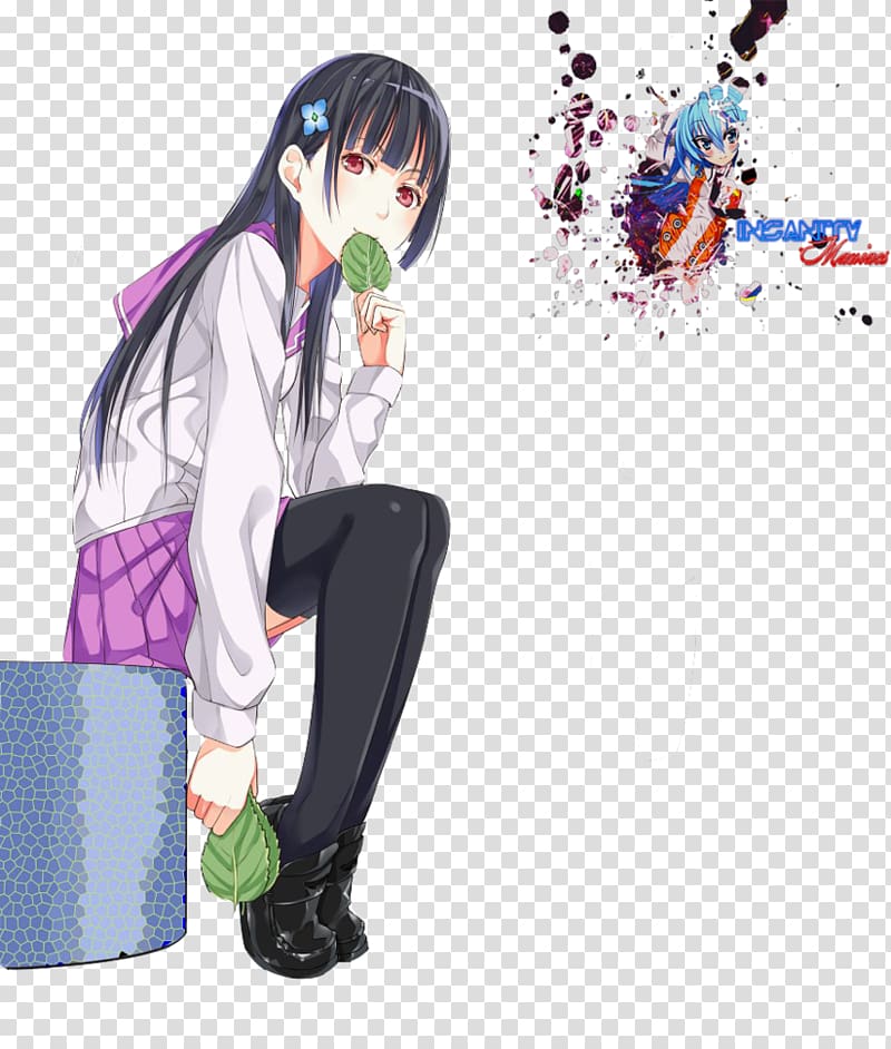 Anime Sankarea: Undying Love Mangaka Drawing, Anime transparent background PNG clipart