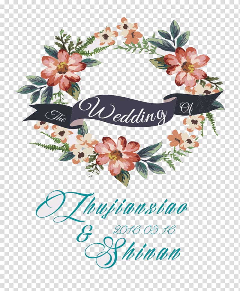 Wedding invitation Paper Flower, Wedding welcome signboard transparent background PNG clipart