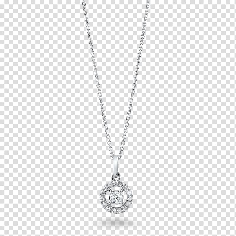 Charms & Pendants Jewellery Sterling silver Necklace Diamond, necklace  transparent background PNG clipart | HiClipart