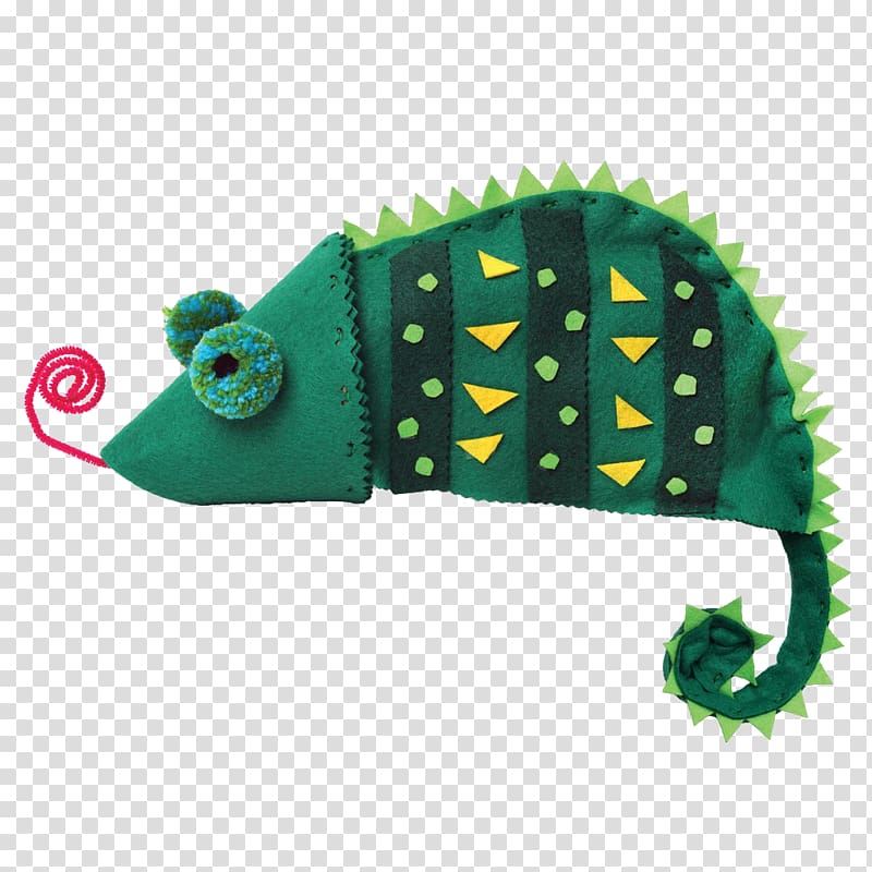 Eeboo Chameleons Waste Recycling Felt, Chameleon manual transparent background PNG clipart