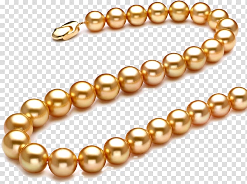 Baroque pearl Pearl necklace, necklace transparent background PNG clipart