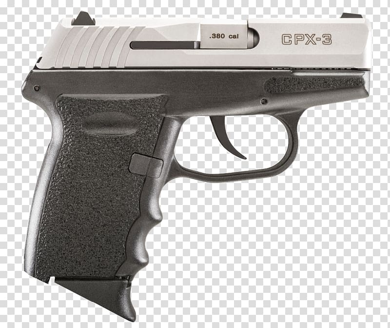 SCCY CPX-1 .380 ACP Automatic Colt Pistol Firearm, others transparent background PNG clipart