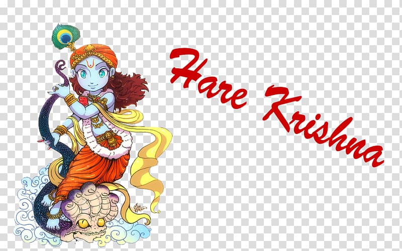 Krishna Janmashtami Hare Krishna Vrindavan Radha Krishna, lord krishna transparent background PNG clipart