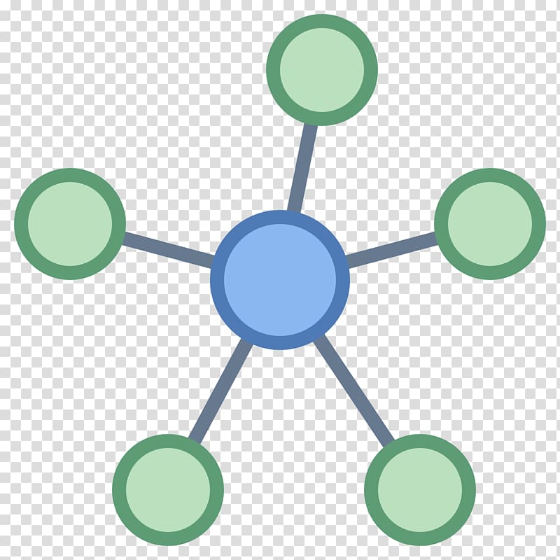 Mesh networking Network topology Computer network Star network Node, mind transparent background PNG clipart