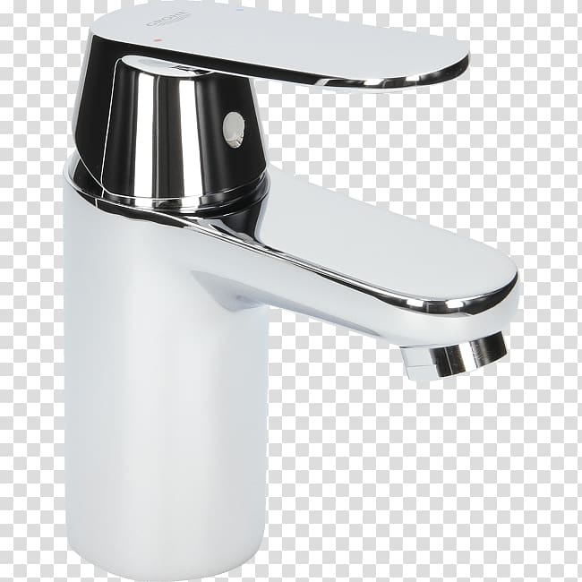 Faucet Handles & Controls Grohe Eurosmart Basin Mixer Tap Grohe Eurosmart Mono Basin Sink Mixer Tap 32467001 High Pressure Single Lever Lever Grohe, sink transparent background PNG clipart