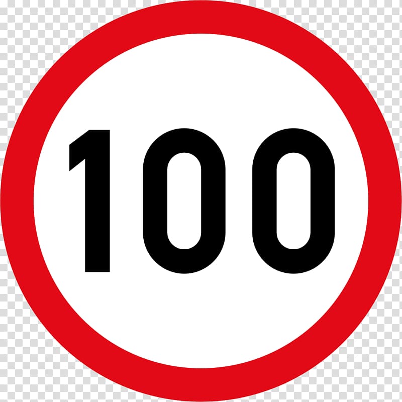 Speed limit Road , Road Sign transparent background PNG clipart