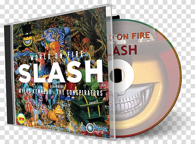 World on Fire Dik Hayd Records Slash feat. Myles Kennedy and The Conspirators STXE6FIN GR EUR, Myles Kennedy transparent background PNG clipart