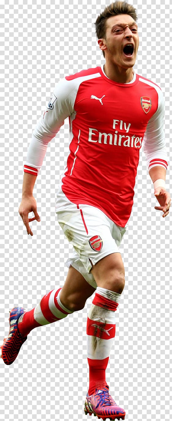 Mesut Özil Football player Jersey Sport, arsenal transparent background PNG clipart