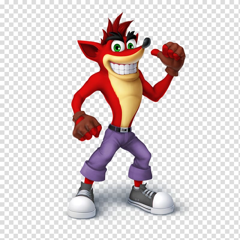 Crash Bandicoot N. Sane Trilogy Crash Twinsanity Super Smash Bros. Video game, crash bandicoot transparent background PNG clipart