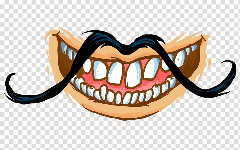 Mouth Tooth Eyewear Smile, moustache transparent background PNG clipart