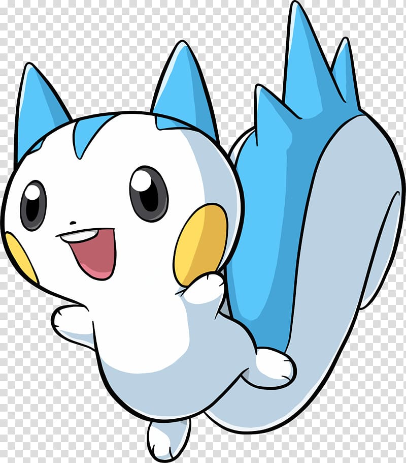 white animal illustration, Pachirisu Pokemon transparent background PNG clipart