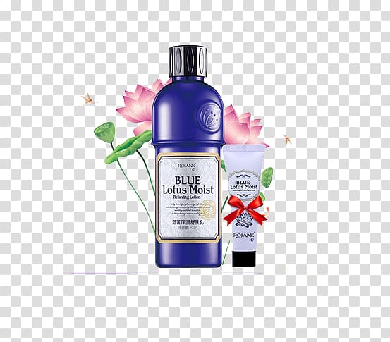 Moisturizer Lotion Skin Cosmetics BB cream, Ru blue lotus moisturizing makeup Safeguard milk transparent background PNG clipart