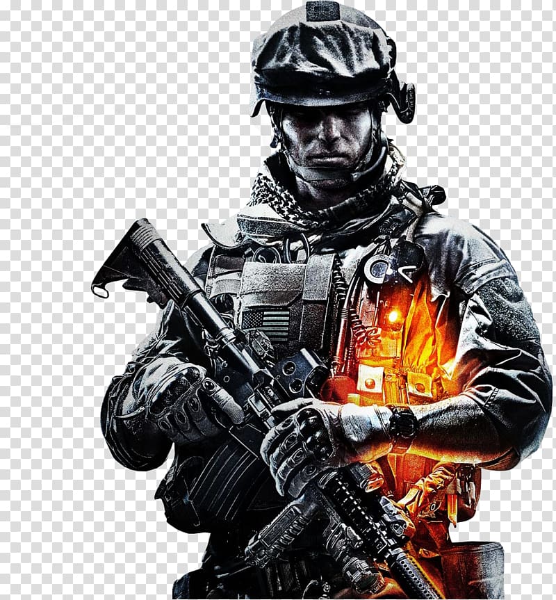 Battlefield , Battlefield 3 Battlefield 4 Battlefield 1 Battlefield 2 Battlefield Hardline, soldiers transparent background PNG clipart