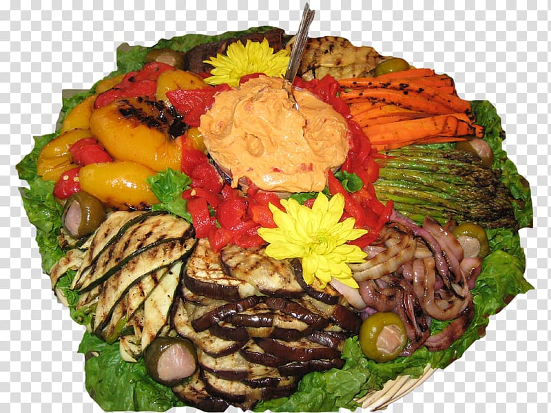 Vegetarian cuisine Platter Salad Recipe Vegetable, catering menu transparent background PNG clipart