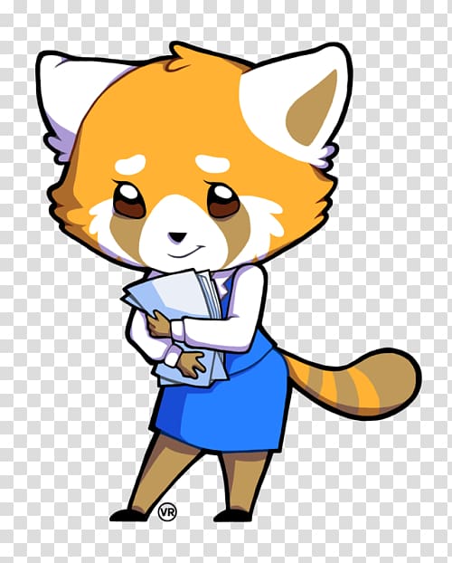 Art Red fox Sanrio Red panda, chibi panda transparent background PNG clipart