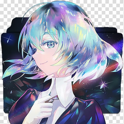 Land of the Lustrous 2 Diamond Anime, fight transparent background PNG clipart