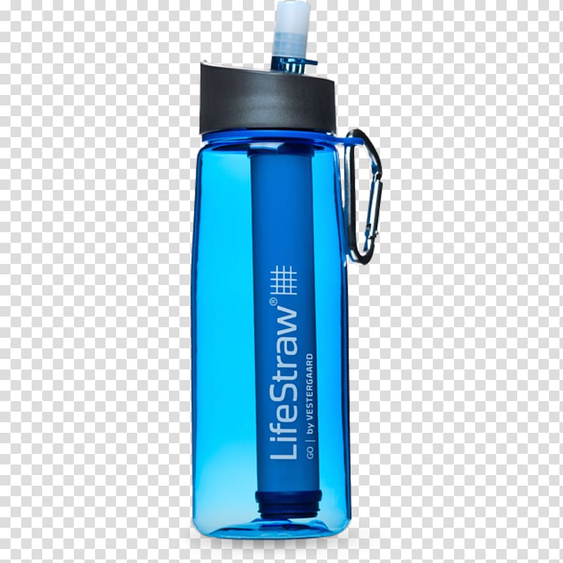 Water Filter LifeStraw Drinking water Bottle Water purification, water bottle transparent background PNG clipart