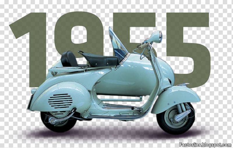 Scooter Piaggio Vespa GTS Car, vespa motor transparent background PNG clipart