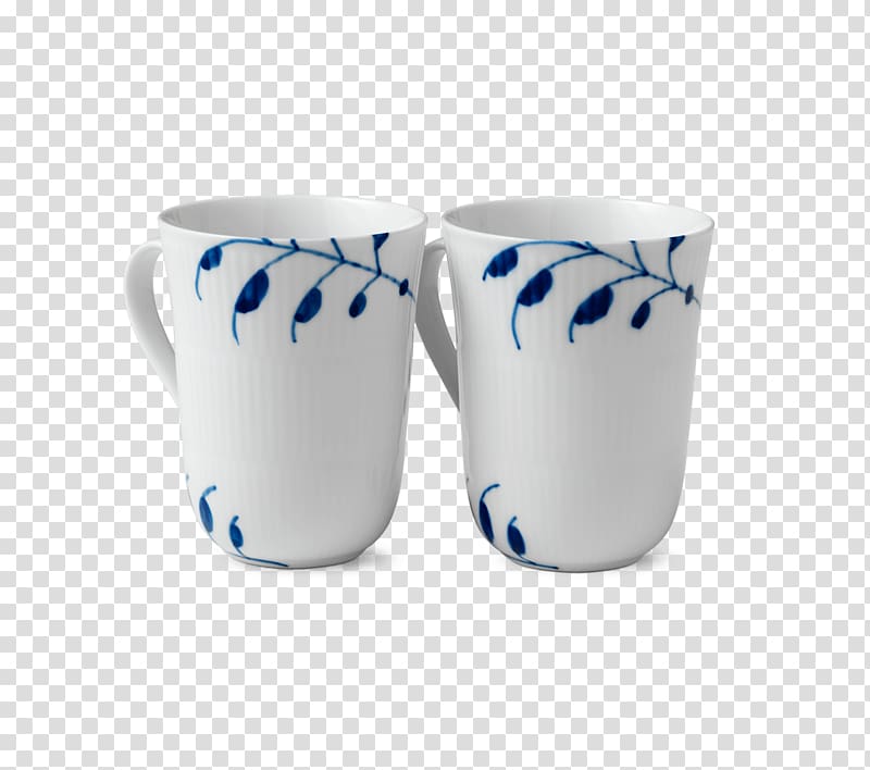 Coffee cup Ceramic Royal Copenhagen Mug, mug transparent background PNG clipart
