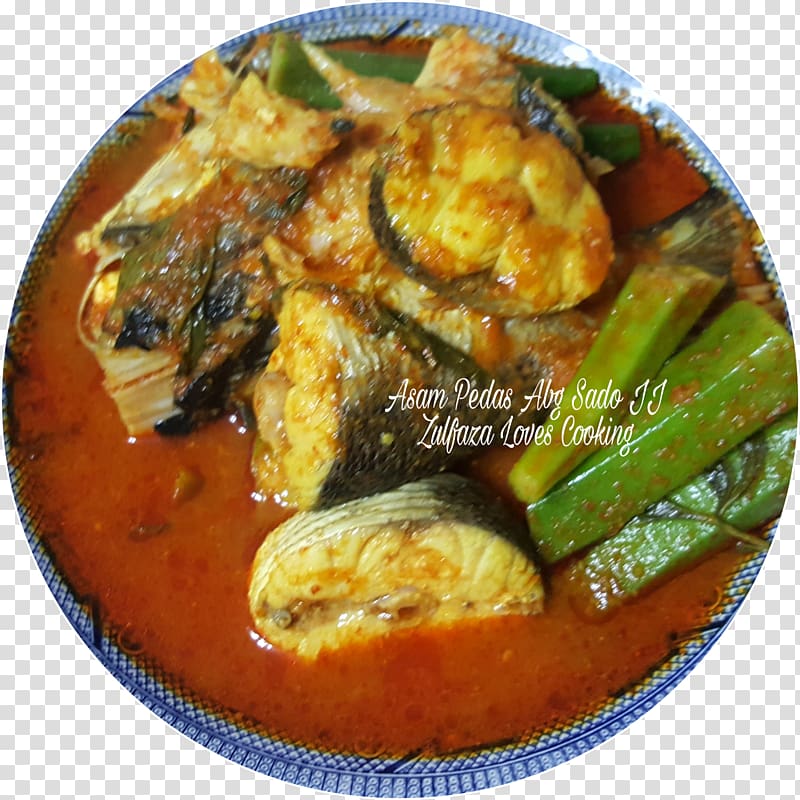 Gulai Indonesian cuisine Asam pedas Indian cuisine Thai cuisine, fish transparent background PNG clipart