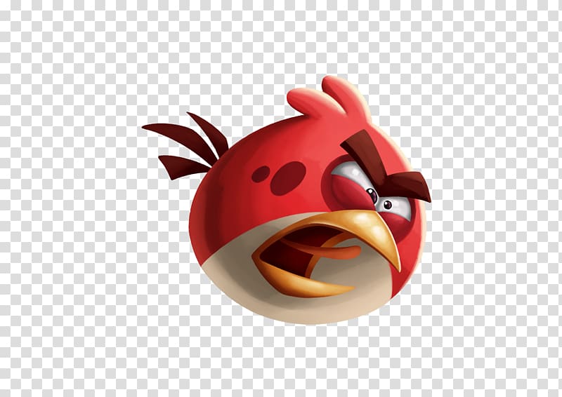 red angry bird, Angry Birds Go! Angry Birds 2 Angry Birds Star Wars II Angry Birds Friends, Angry Birds transparent background PNG clipart