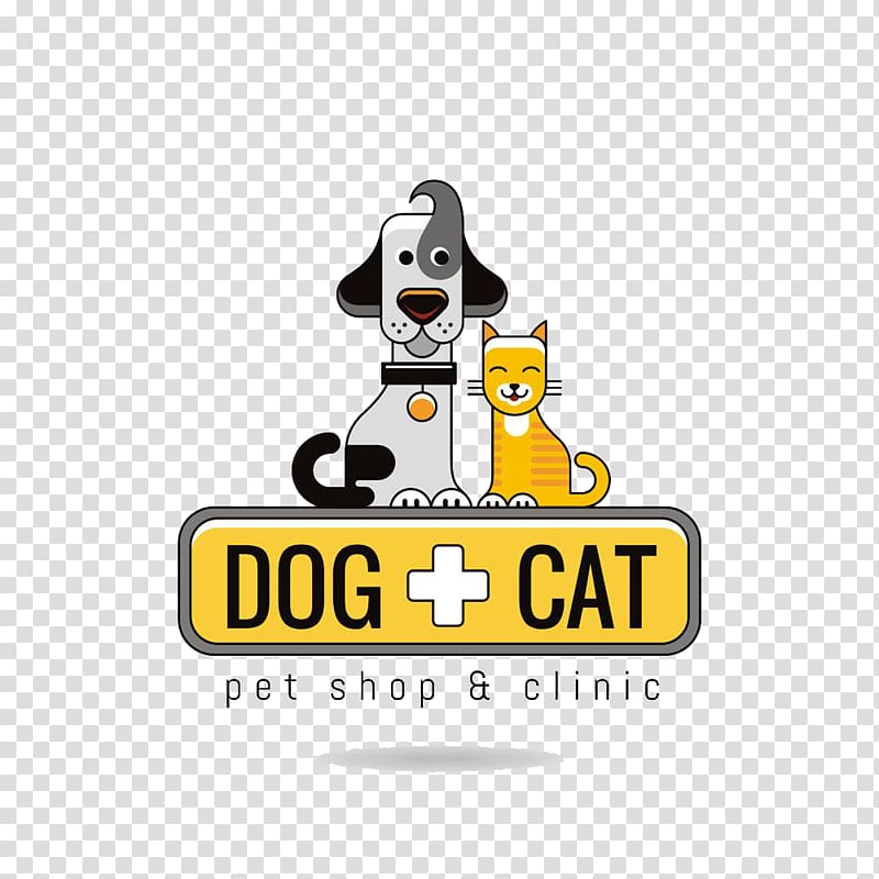 Dog Cat Logo Pet, Pet doctor logo transparent background PNG clipart